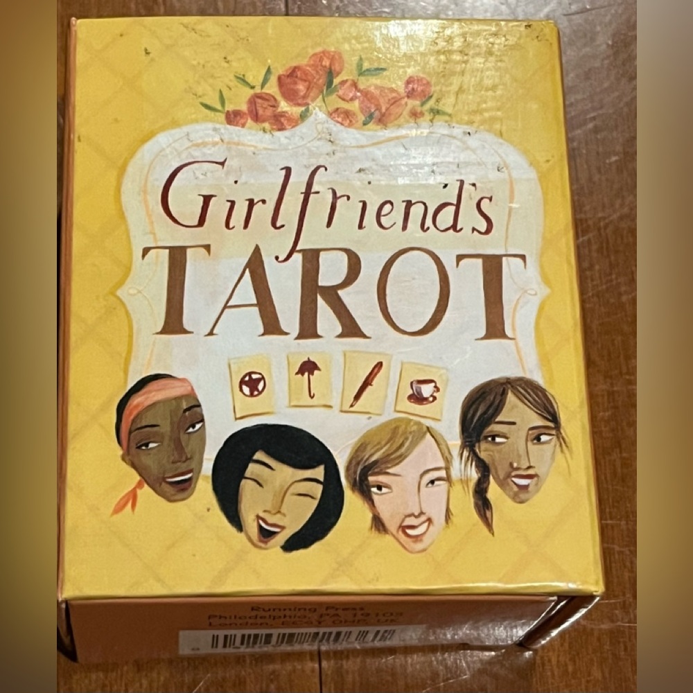 Collector’s item - hard to find!  Girlfriend’s Tarot boxed card set.